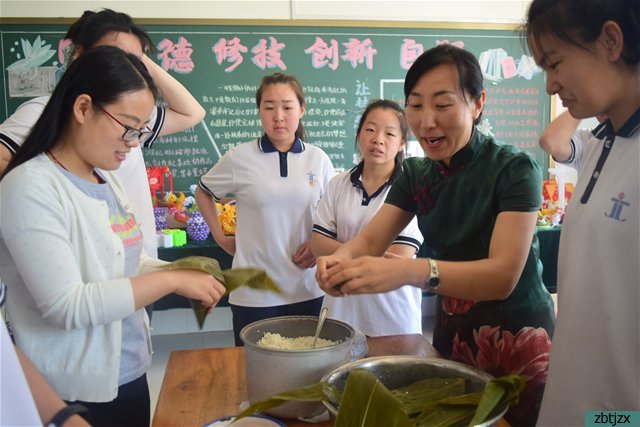 粽香校园 品味传统——淄博市特殊教育中心开展端午节主题实践活动