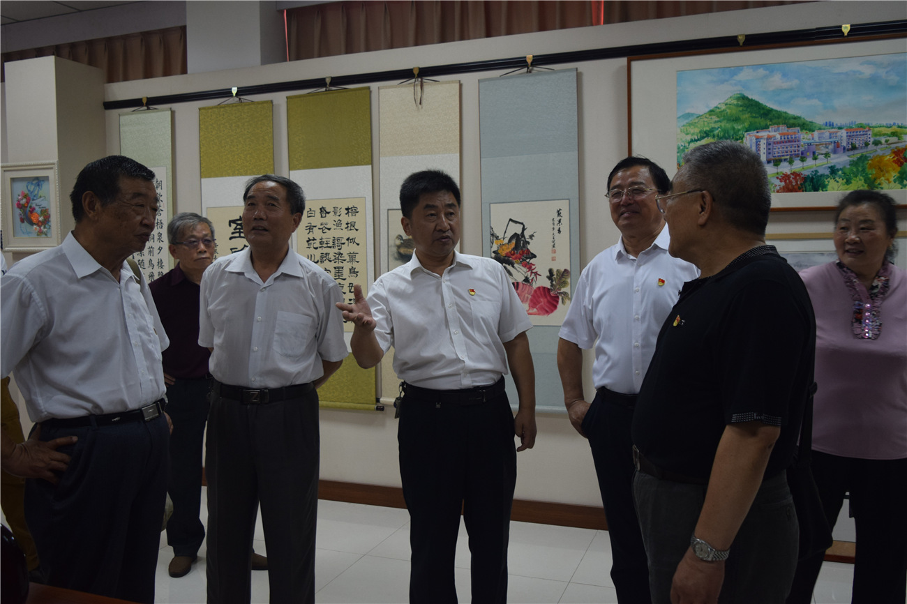 智慧园丁志愿服务队与淄博市特殊教育中心联合举办“庆祝建党一百周年座谈会”