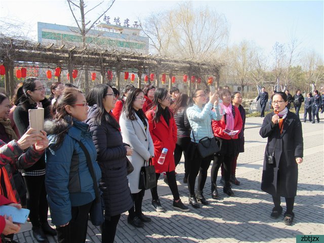淄博市特殊教育中心女教职工到王士禛纪念馆参观学习
