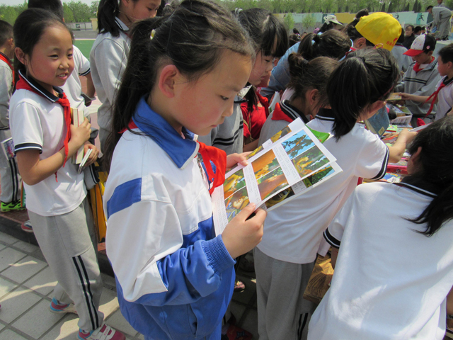 读书联谊，放飞梦想——淄博市特殊教育中心参与普校读书节活动